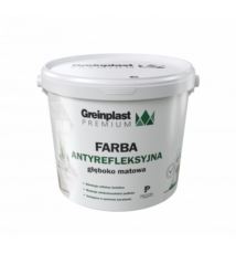 GREINPLAST  FARBA ANTYREFLEKS BIAŁA 10L
