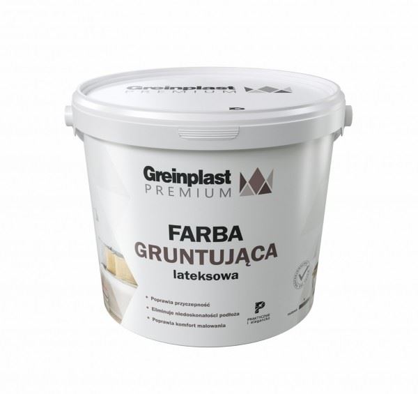 GREINPLAST PREMIUM FARBA GRUNTUJĄCA 10L