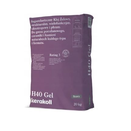 KERAKOLL  H40 GEL  SZARY 20kg